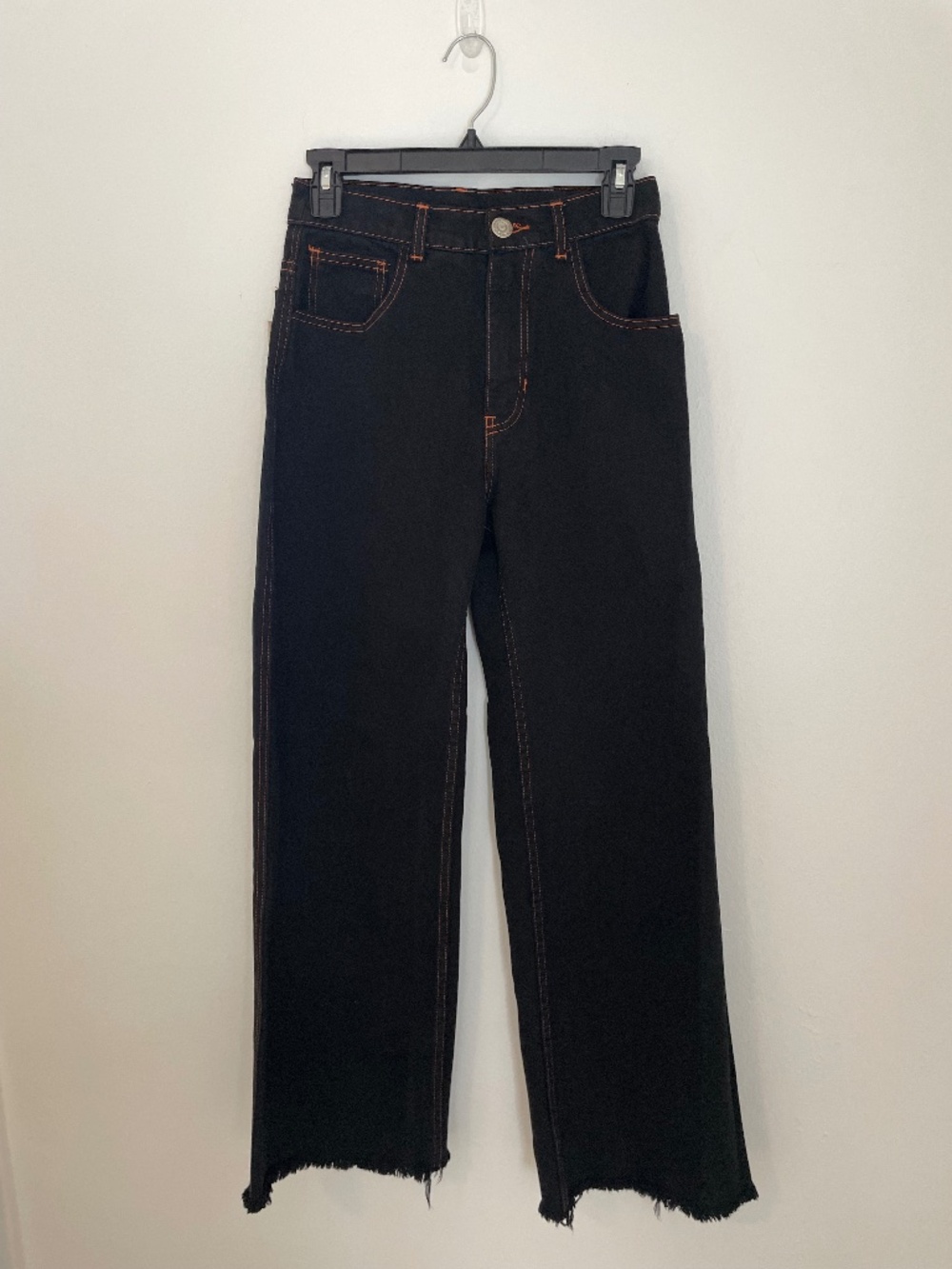Big Bud Press Black Straight Leg Jeans, 100% Cotton Denim Size 26